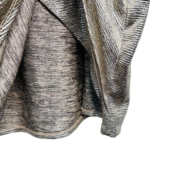 2/$30 VICI Luminescent Long Sleeve Twist Cocktail Dress Large Shimmer Formal - Picture 4 of 6